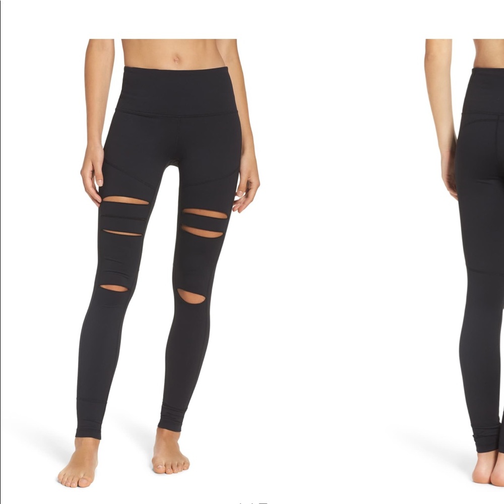 Zella Cece High Waist Open Knee Legging NWT